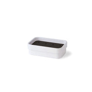 PORTASAPONE IN MELAMMINA SAETA- Bianco Nero  mm 130x85x60- SAMO- pezzi 1