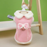 Abbigliamento per cani da est e inverno, giacca calda per pittbull e piccoli cani, taglia XS, da indossare con un giacchetto caldo – rosa