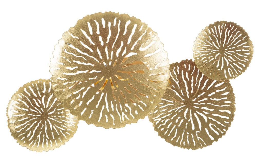 Lampada da Muro Dishi Plus 47x13x28 cm in Ferro