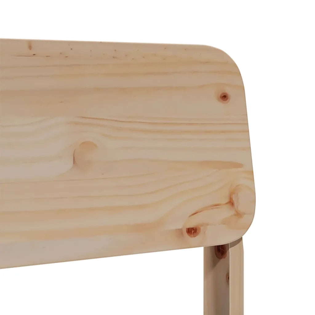 Sedie da Giardino 2 pz | Sedie da Esterno 60x52,5x72 cm Legno Massello di Pino