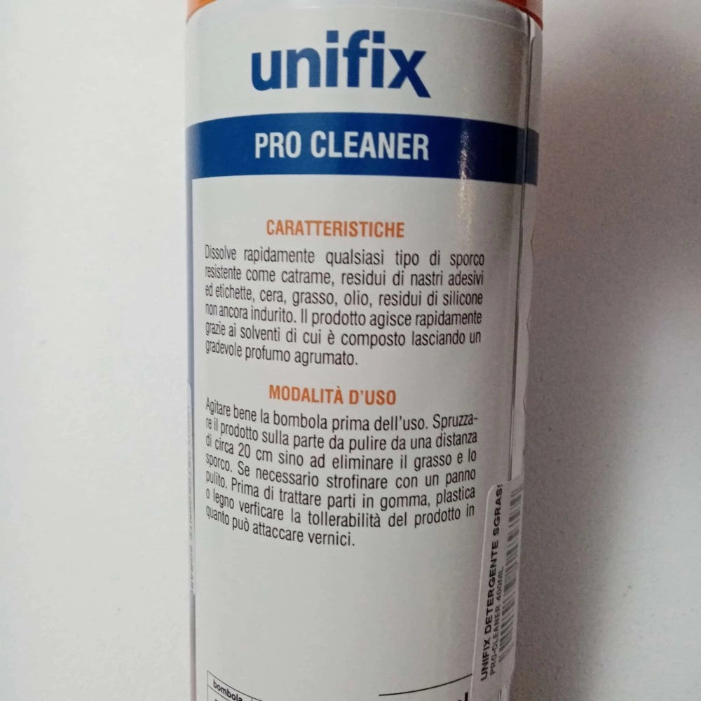 Pro cleaner 400ml spray rimuovi colla etichette adesivi siliconi catrame