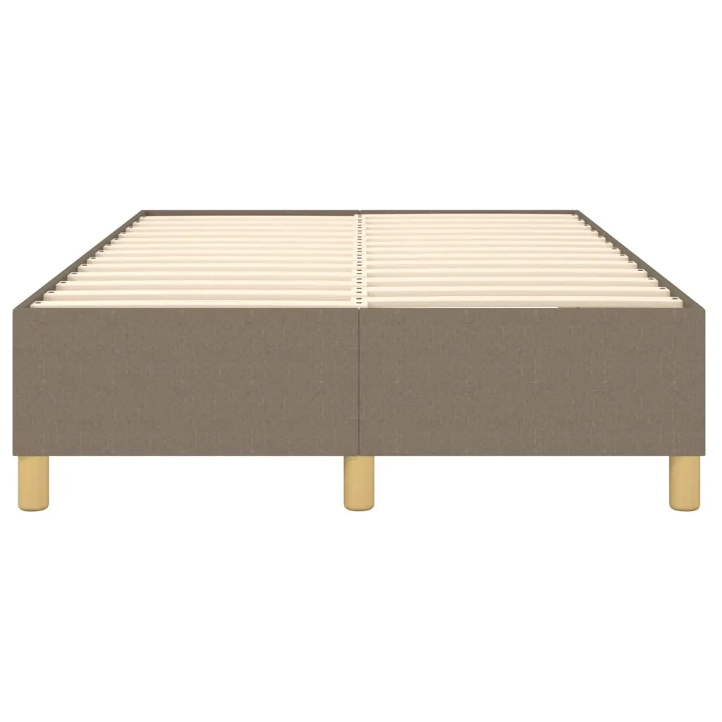 Struttura Letto a Rete a Molle Tortora 120x200 cm Tessuto 3120949