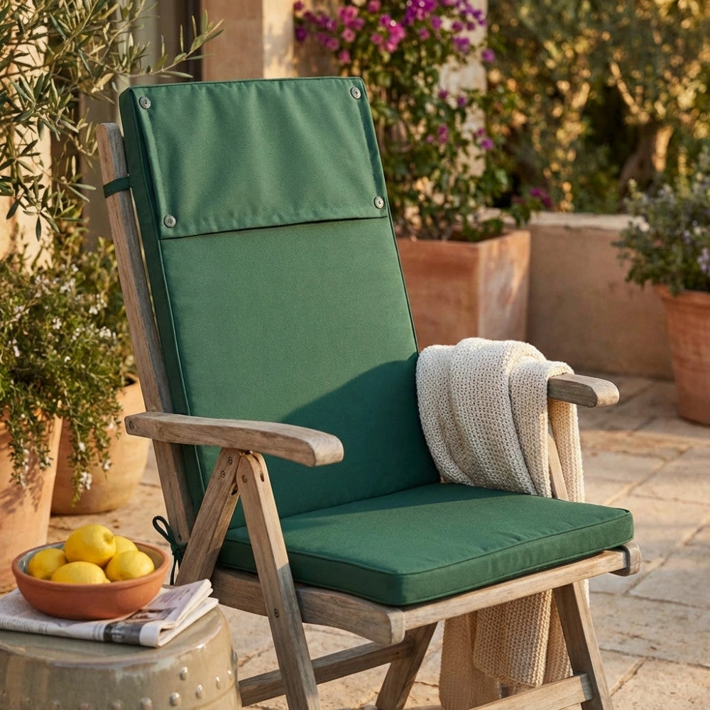 CUSCINO REAL ALTO VERDE SCURO