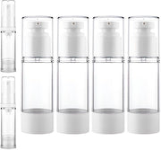 Set di flaconi da spray da viaggio - 6 flaconi - 30ml e 5ml - Design trasparente