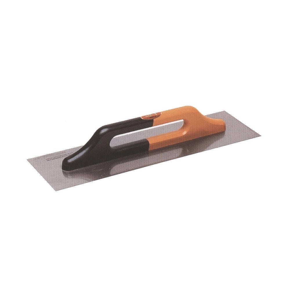 Frattazzo in acciaio inox con maniglia (48x14 cm)