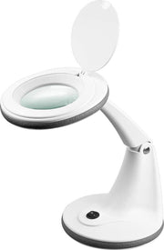 LED Verglassatura con Illuminazione - 100 mm Obiettivo di Verglassatura - Lente per Sartoria, Cosmetica e Lettura