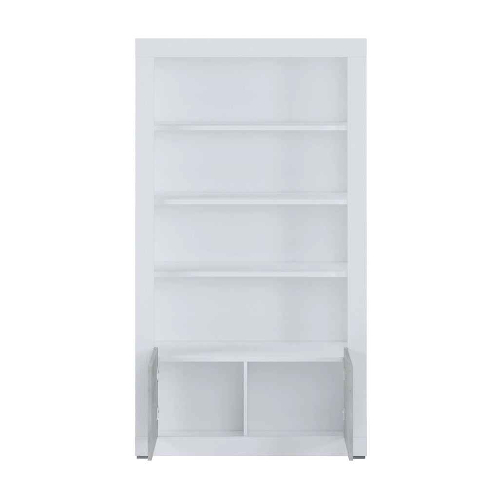 Biblioteca Spinoso, Libreria 3 Ripiani, 105x42x191h cm Bianco