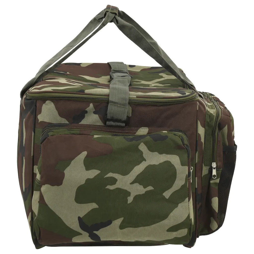 Borsa da Pesca Impermeabile Verde Mimetico in Tessuto Oxford CFW1632749