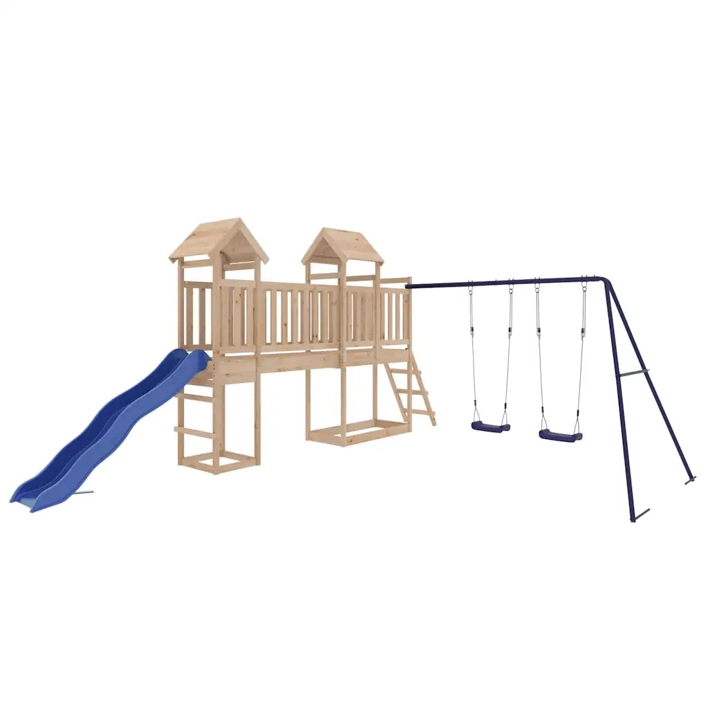 Set da Gioco da Esterno in Legno Massello di Pinocod mxl 78726