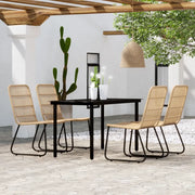 Set Mobili da Pranzo per Giardino 5 pz Rovere 3099163