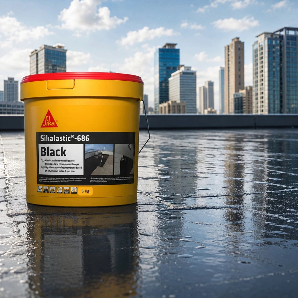 Sika sikalastic 686 black membrana impermeabilizzante elastica 5 kg