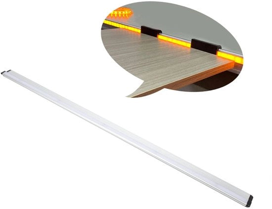 Guida di scorrimento per tavolo 980mm - Guida in alluminio - Adatto per auto da pesca/autocaravan - Installazione facile - 28 accessori - Compatibile con illuminazione - Guida per tavolo di scorrimento