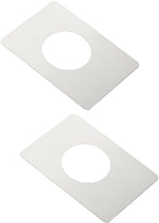 Pannello di Riparazione Solido e Duraturo - Slot di Porta - Attacco di Porta - Acciaio Inossidabile - Prodotto Autoadesivo - Prodotto Resistentente ai Solletici - Progetto di Progettazione