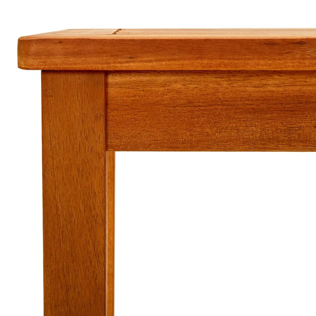 Tavolino da Giardino 90x50x36 cm in Legno Massello di Acacia 316400
