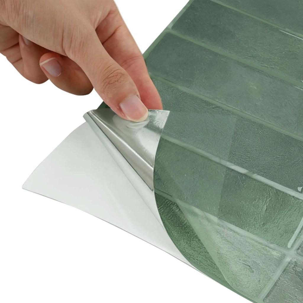 Piastrella Rettangolare 20 pz Verde Scuro 29 x 23 x 0,08 cm CFW1776446