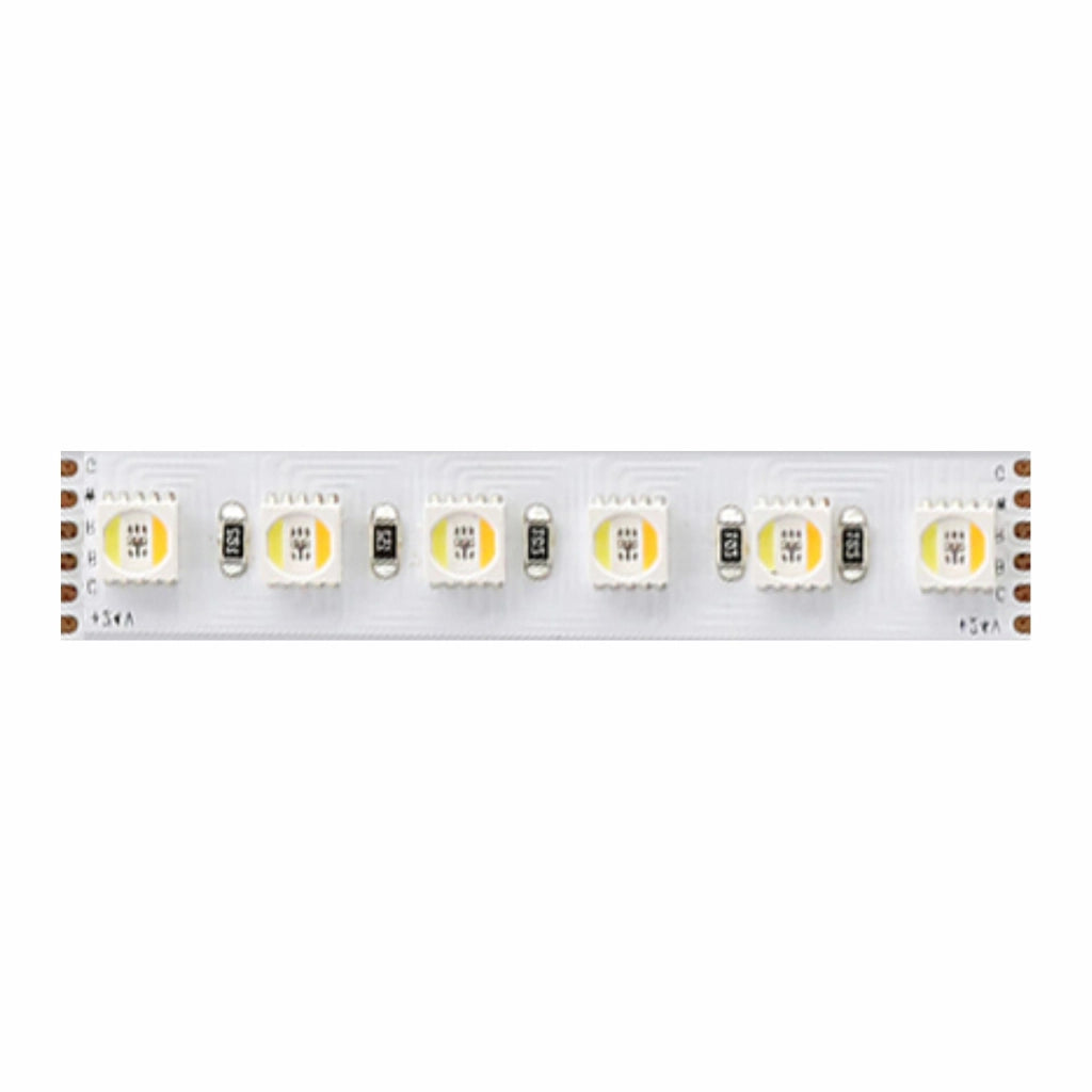 Striscia LED Professionale Fine 71 RGB+CCT, 5 Metri, 24V, 21W/m, 96 LED/m, IP20, Temperatura Colore Regolabile da 2.700K a 6.000K, Versatile