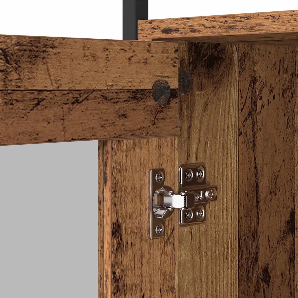Credenza-Buffet-Armadio da cucina Legno vecchio 100 x 35 x 80 cm Legno multistrato 885355