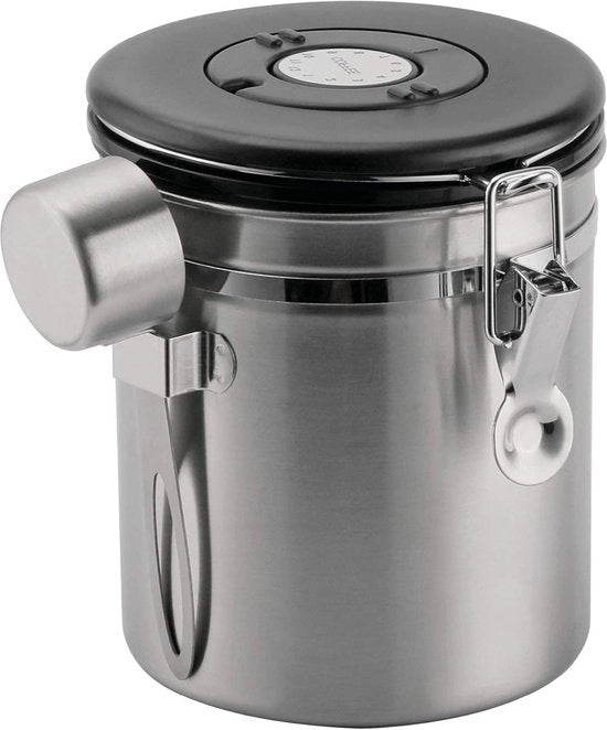 Caffè in movimento CC-250S Bus per fagioli e caffè macinato - 18/10 acciaio inossidabile argento
