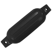 Paraurti per Gommone 4 pz Neri 41x11,5 cm in PVC CFW9524472