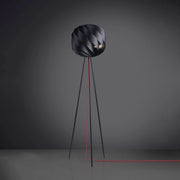Piantana Moderna 3 Piedi Globe Polilux ® Nero E Metallo 1 Luce E27