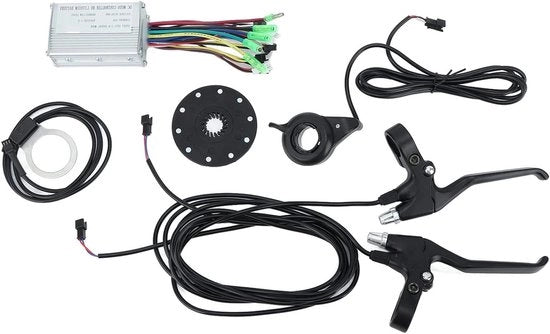 Kit di controllo motore a 36 V 48 V 250 W 350 W per motori senza ingranaggi display conversione per scooter elettrici