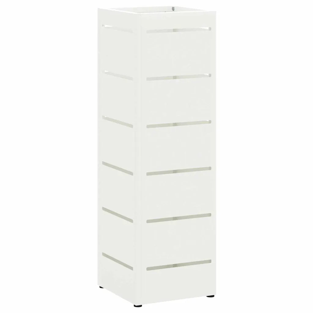 Supporto per Ombrellone Bianco 15,5 x 15,5 x 49 cm Acciaio CFW5768285