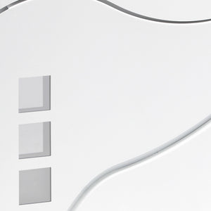 Cassetta postale con vano portagiornale V28 bianco 370 x 105 x 370 mm