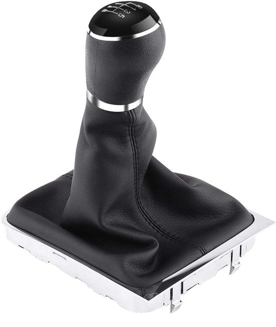 Pomma di accellerazione 6 marce - Manopola - Materiale plastico/Cuoio - Impermeabile - Resistente allo shock - Per B7 2011-2012 - Manopola di commutazione