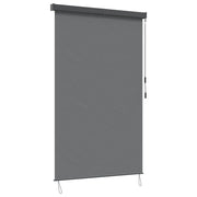 Tenda a rullo Grigio Chiaro 160 x 250 cm Tessuto e Alluminio