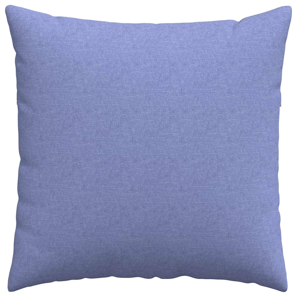 Cuscini da Divano 2 pcs Blu jeans 80 x 80 cm Tessuto