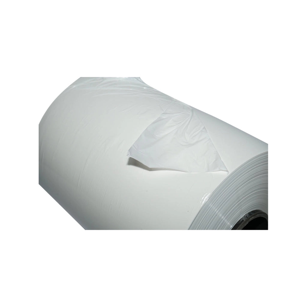 Rotolo Stretch Film per Rotoballe Bianco 330 mm x 25 µm x 1800 m con Protezione UV, Agricolo, Imballaggio Fieno Breckner Germany