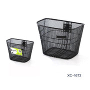 Trade Shop - Cestino Portaoggetti Pacchi Anteriore In Alluminio Manubrio Bicicletta Xc-1673 -