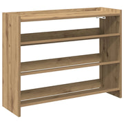 Scarpiera | Mobile per scarpe Rovere Artigianale 80x25x62 cm in Legno Multistrato