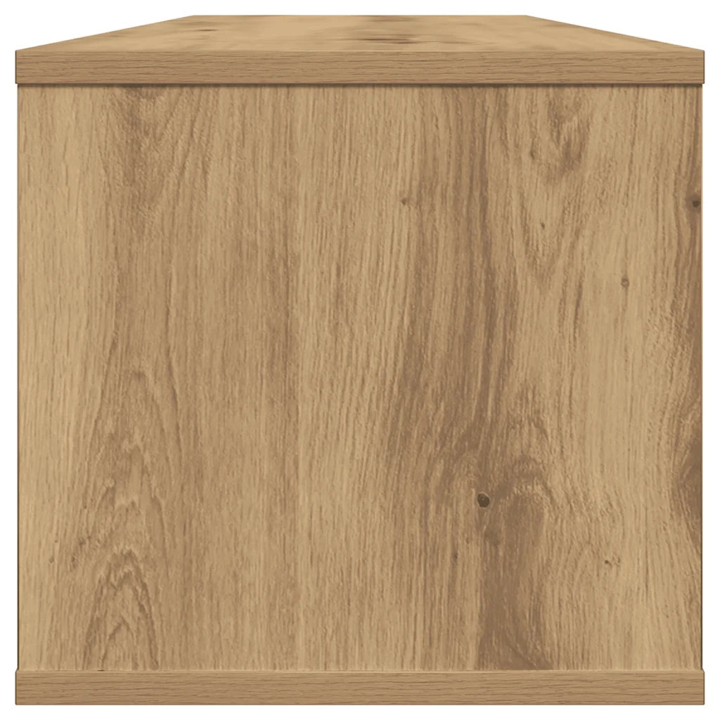 Armadietto a Muro Rovere Artigianale 101x30x29 cm in Truciolato 856489