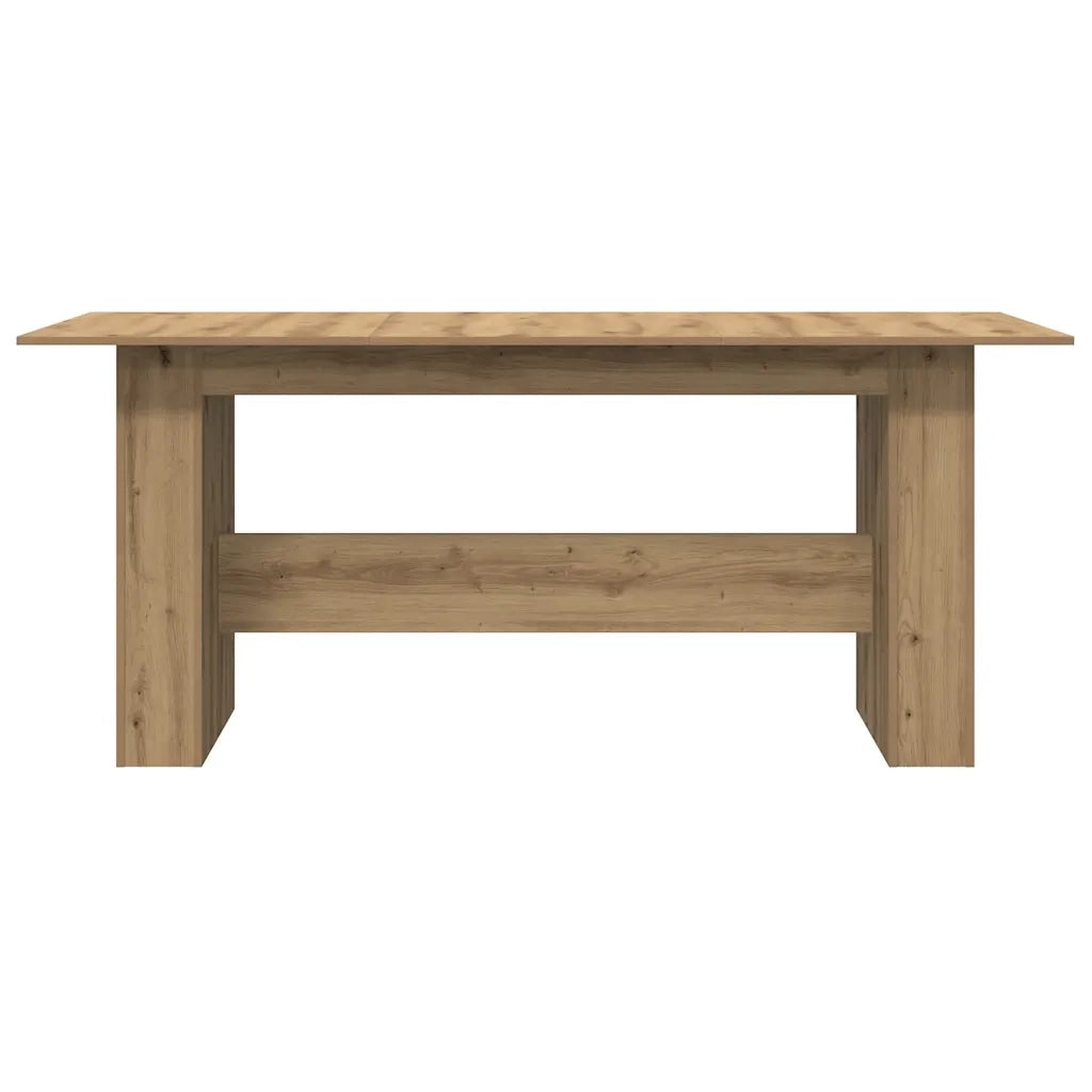 Tavolo da Pranzo Rovere Artigianale 180x90x76 cm in Truciolato 855845