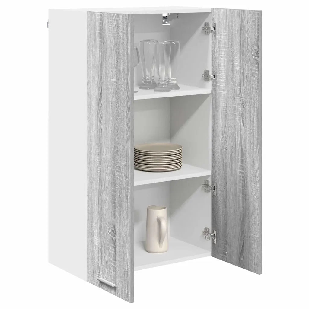 Armadio pensile con porta Grigio Sonoma 60 x 31 x 100 cm
