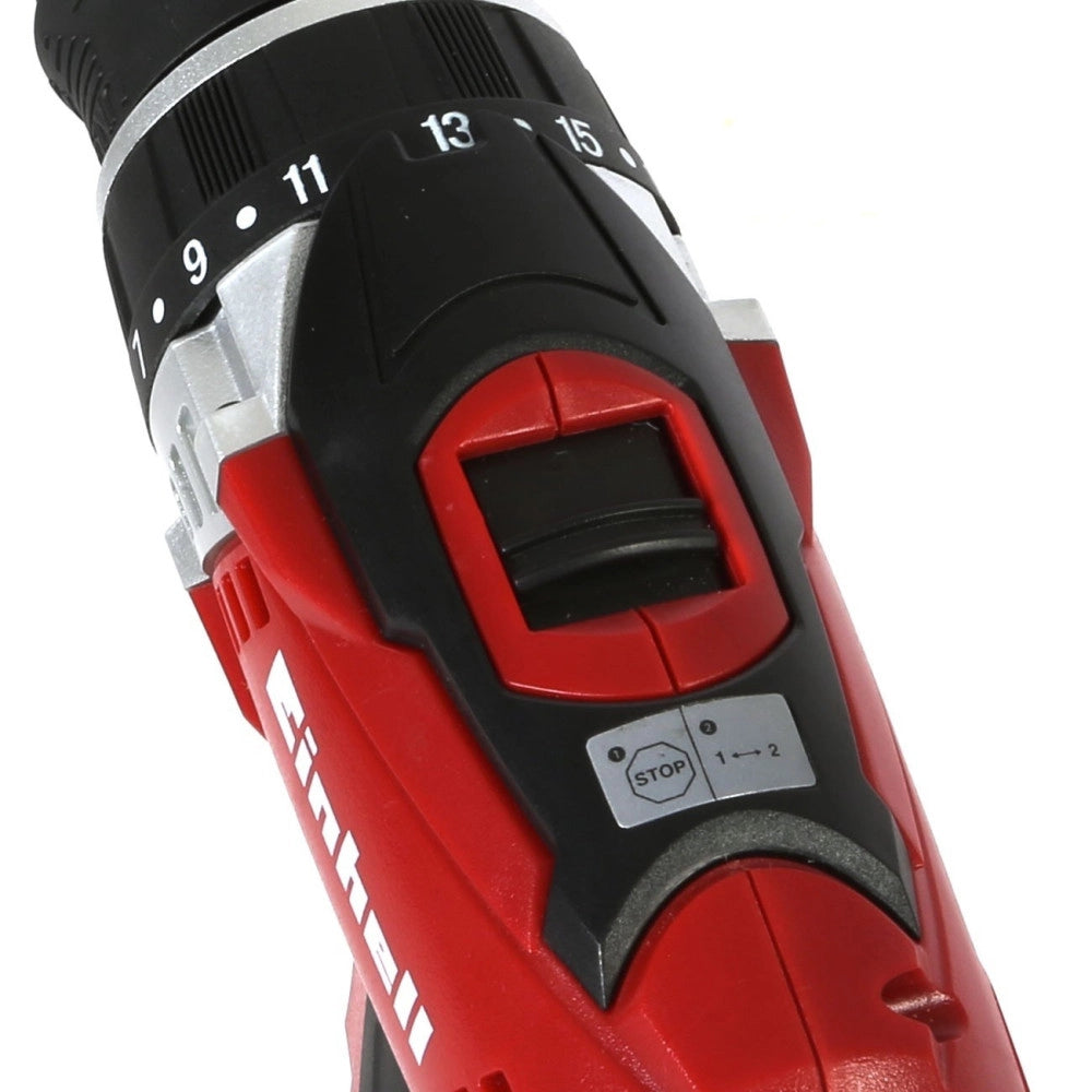 Trade Shop - Trapano Avvitatore Einhell 12v Te-cd 12 X-li 2 Batterie 1,3 Ah Valigetta -