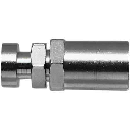 ATTACCO A BAIONETTA CON PORTAGOMMA Ø 8x17 mm - 10 pezzi- SPIRALFLEX