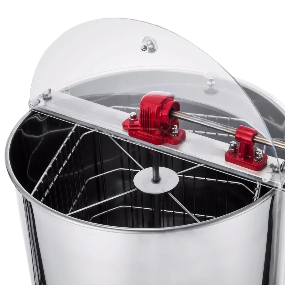 Estrattore di Miele Centrifuga Estrai Nettare Nido D'Ape per Apicoltura Tamburo in Acciaio Inossidabile - Manuale