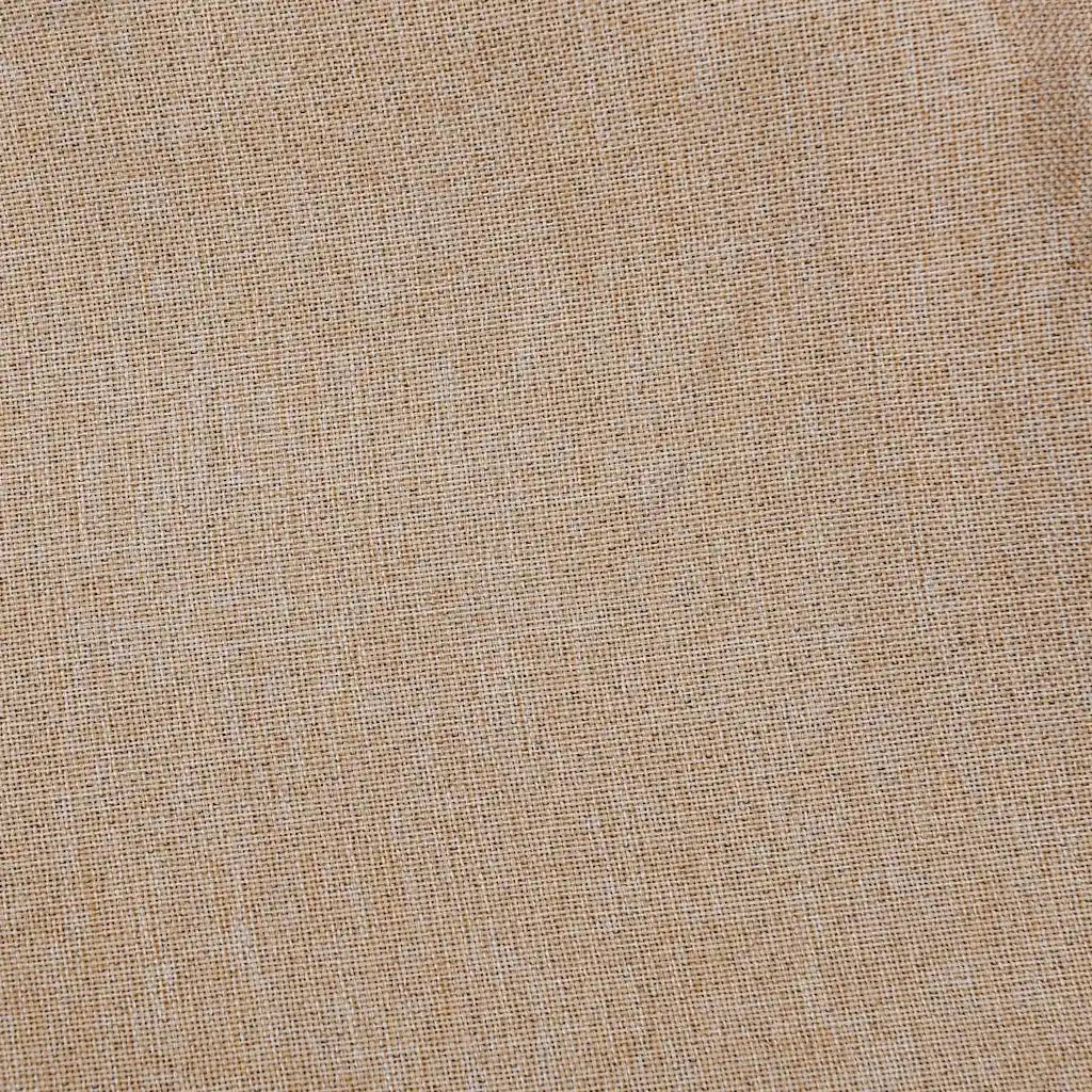 Tende Oscuranti Effetto Lino con Occhielli 2 pz Beige 140x245cm cod mxl 73006
