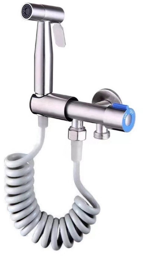 Bidet a spruzzo - acciaio inossidabile - valvola G1/2 pollici - adattatore per toilette - igiene personale - doccia per animali domestici