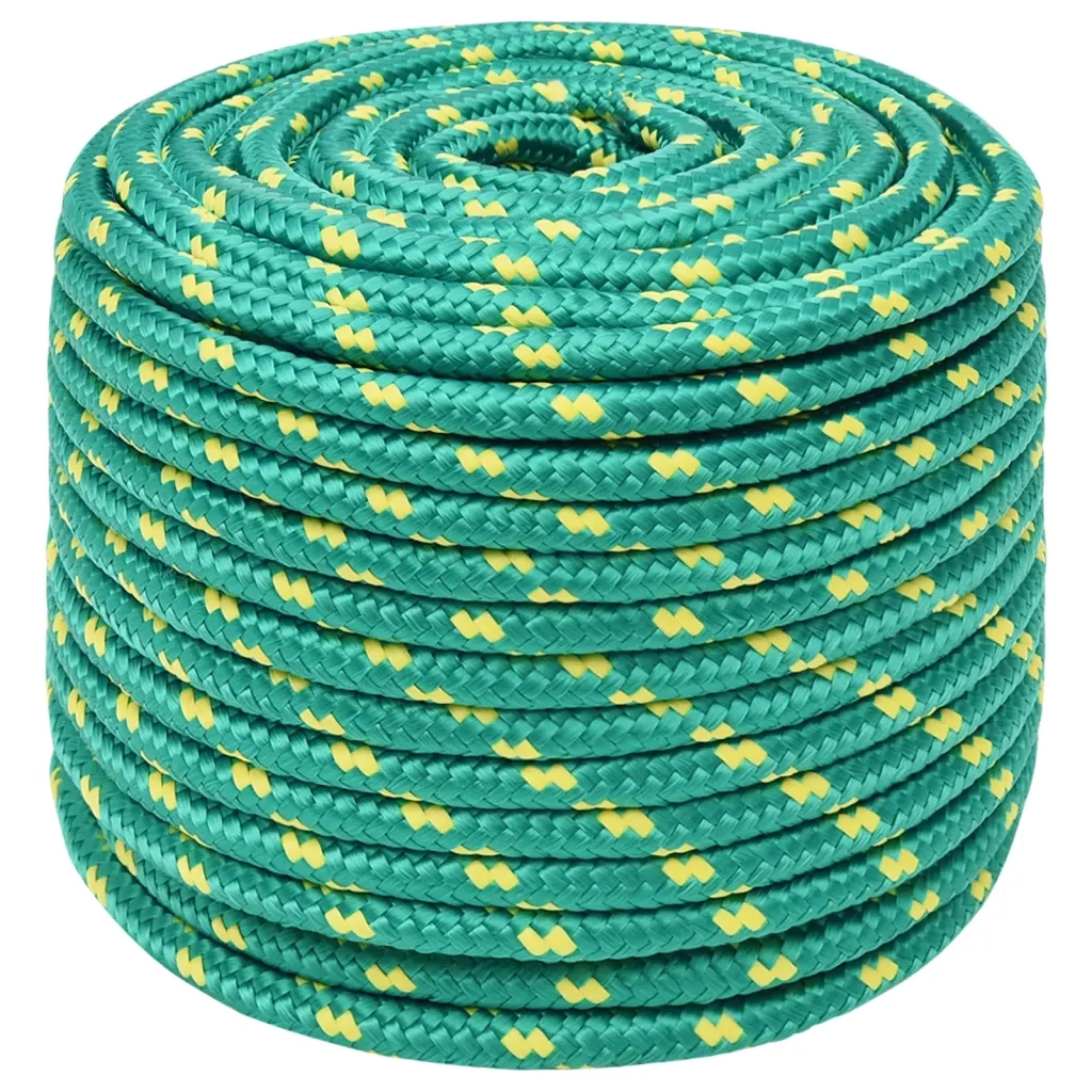 Corda per barca Verde 12 mm 50 m in Polipropilene 152724