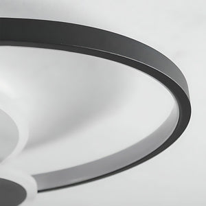 Lampada Da Soffitto App1709-c Black Led