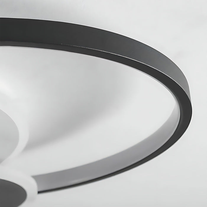 Lampada Da Soffitto App1709-c Black Led