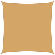 Vela Parasole | Telo Ombra | Vela da ombra 160 g/m2 Quadrata Sabbia 5x5 m in HDPE