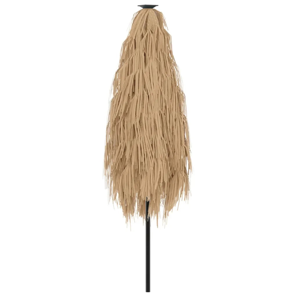 Ombrellone Giardino-Ombrello da Balcone con Palo in Acciaio Marrone 288x288x225 cm