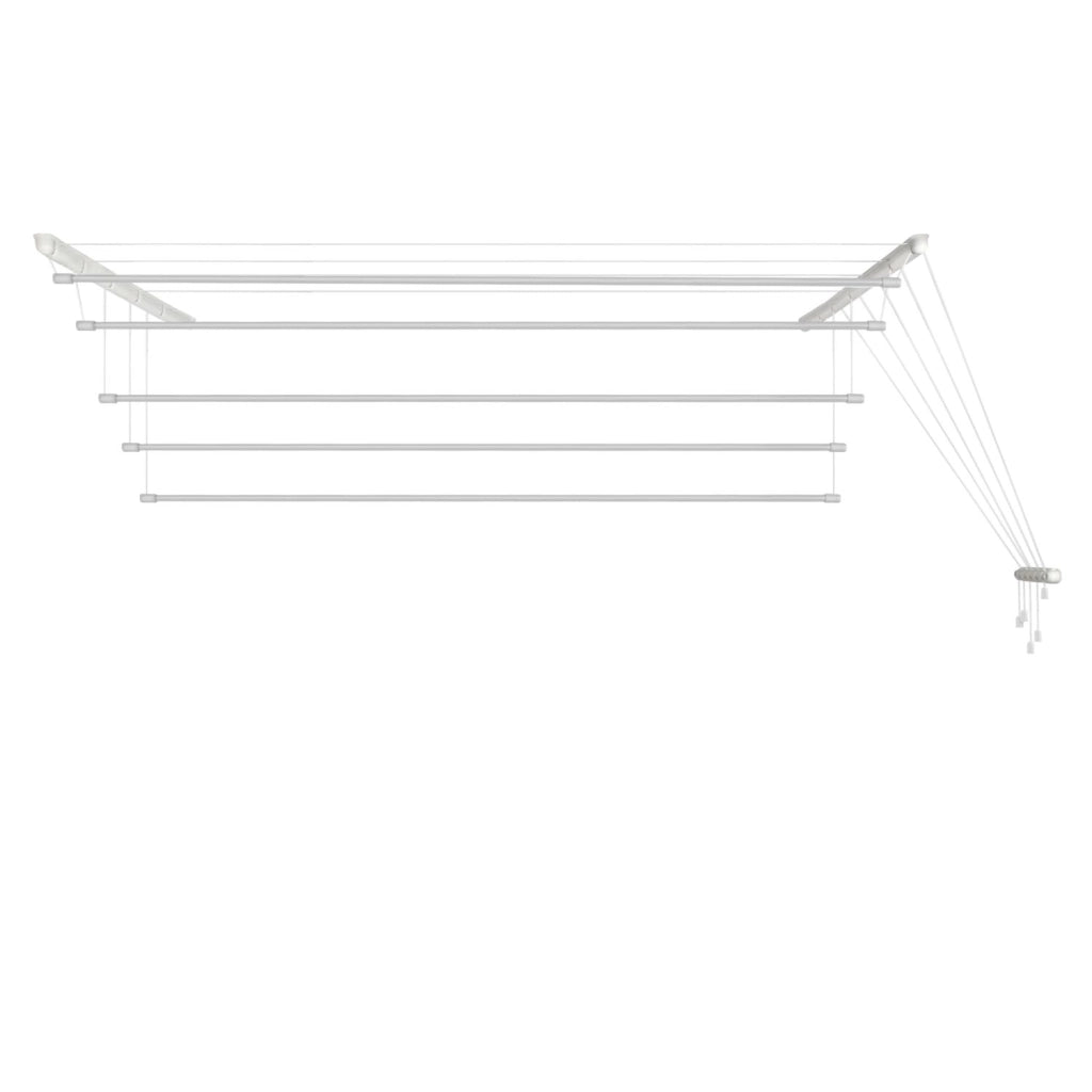 KADAX Suszarka sufitowa 5x180cm biała AV180-P5St <