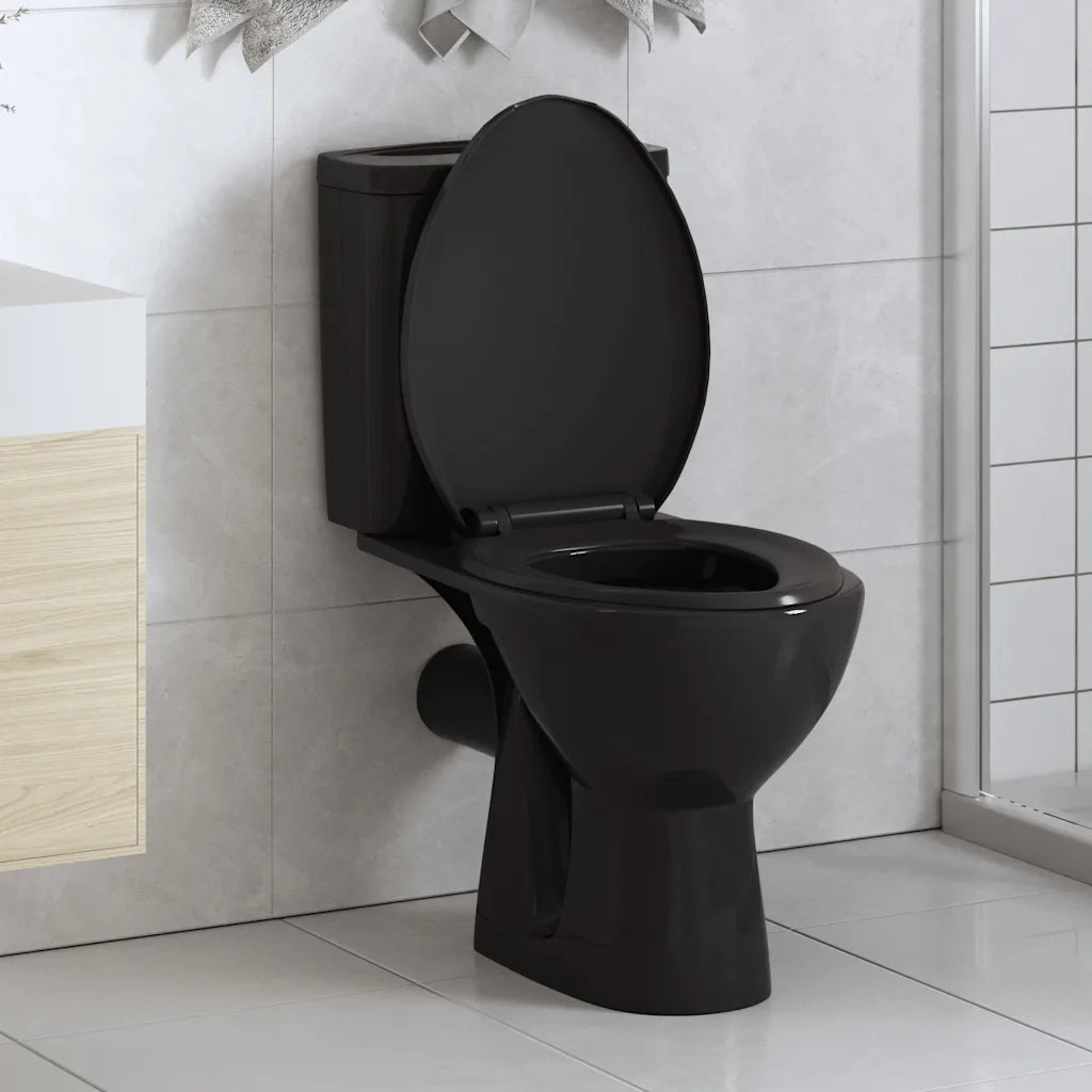 Copriwater Ammortizzato a Sgancio Rapido Nero CFW6321194