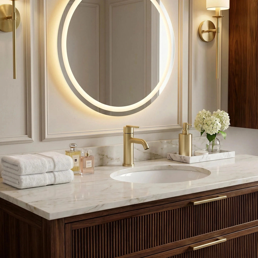 Rubinetto Da Bagno Rea Ontario Brush Nickel