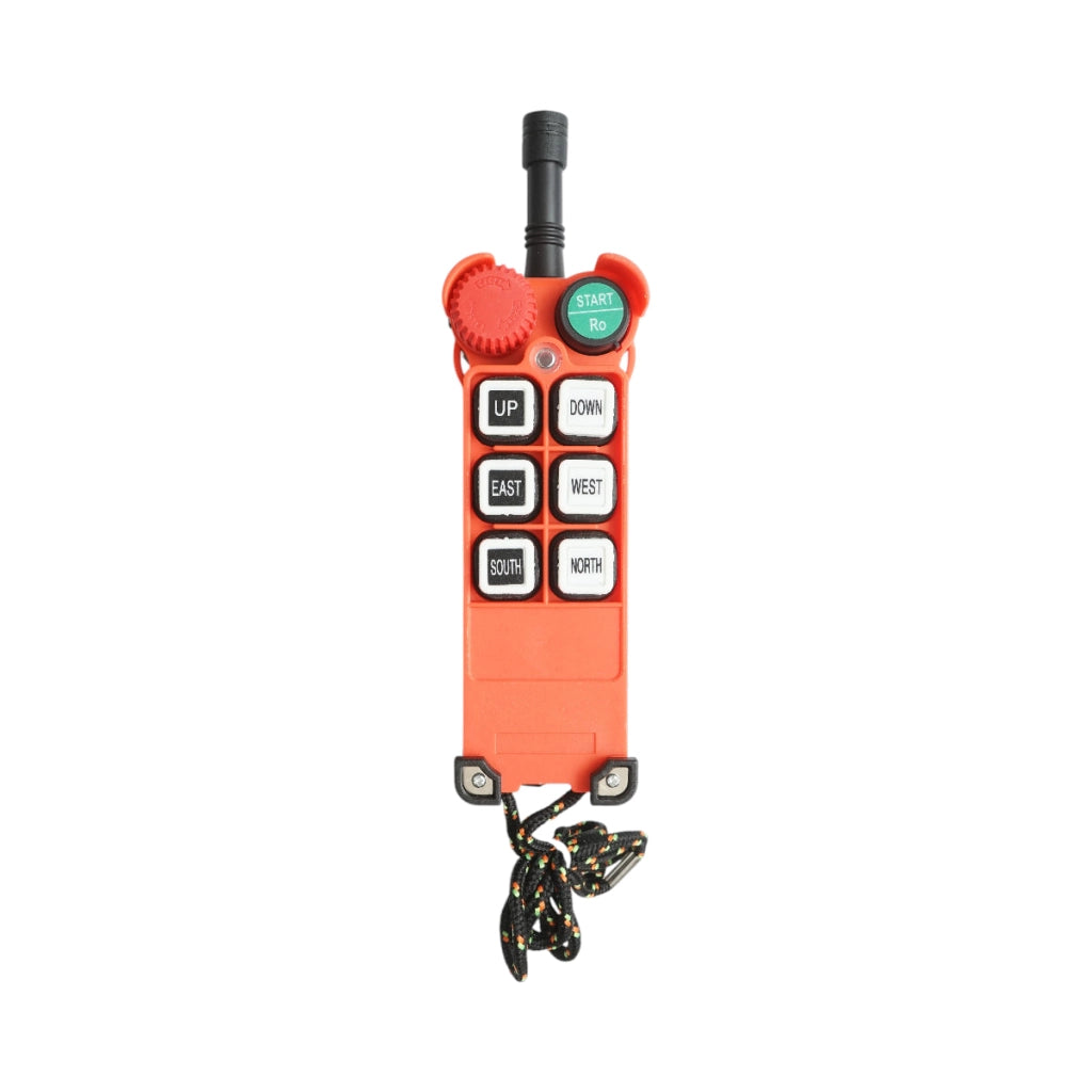 Telecomando wireless industriale AC 380V con 6 comandi IP65 Breckner Germany